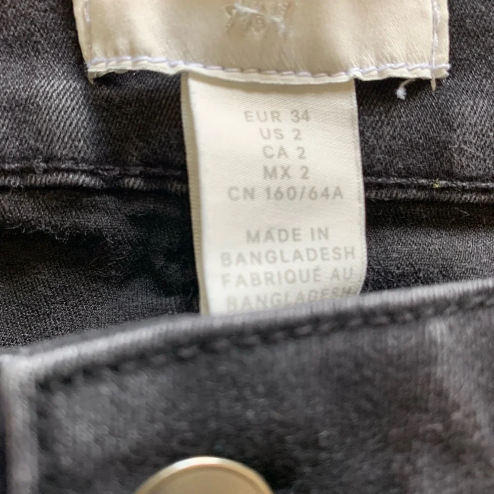 H&M 2012 Charcoal Skinny Jeans - Picture 3 of 3